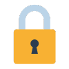 Windows Key + L: Lock icon
